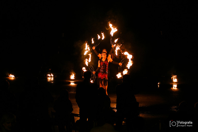 Inferis Teatr Ognia fireshow pokaz tańca z ogniem